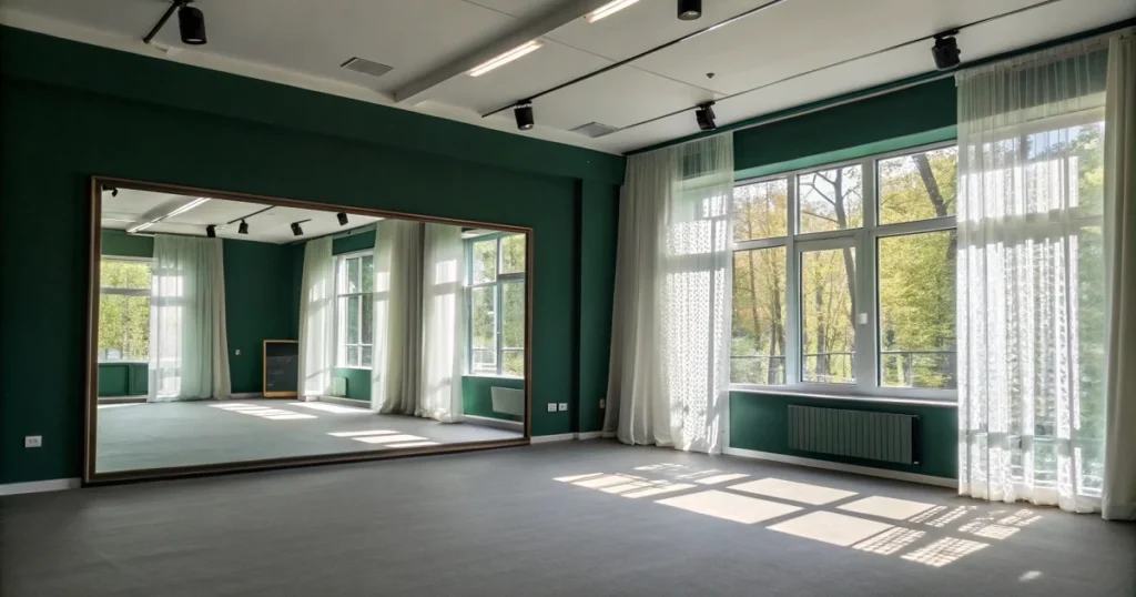 beige and green living room