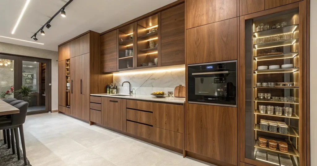 cherry wood cabinets